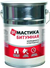 Мастика битумная хол отвер 1,8кг Царицынские краски